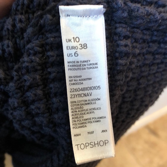 TopShop Thick Knit Sweater - Picture 7 of 7